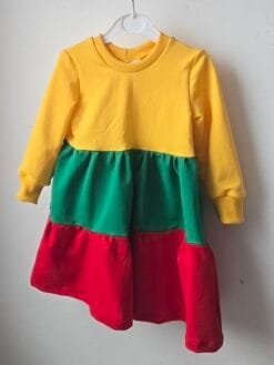 Alternative view of Suknelė Trispalvė