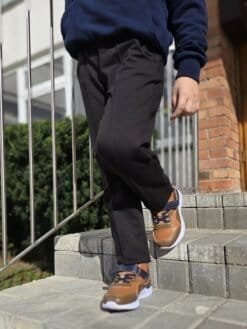 Mokyklinės kelnės Juoda